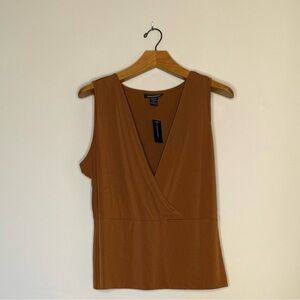 Stretch Knit Faux Wrap Top size 18/20